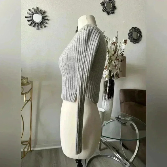 Aritzia Barbaton Wool Nathaniel Crop Top size xs - Picture 2 of 6